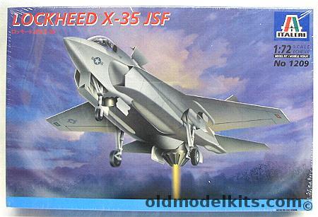 Italeri 1/72 Lockheed X-35 Joint Strike Fighter, 1209 plastic model kit